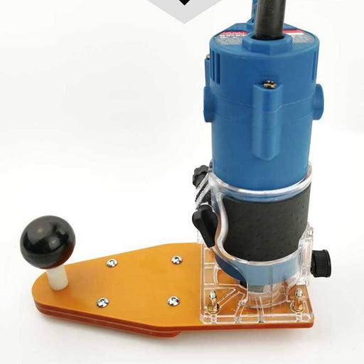 Wood Trimmer Base - Circle Cutting Jig Balance Board For Wood Routers - Gear Elevation