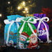Drawstring Reusable Christmas Gift Bags - Gift Packaging Bag Christmas Decorations - Gear Elevation