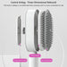 Quick Self Cleaning Hair Comb, Women's Hair Brush with Air Cushion, for Scalp Massage - Gear Elevation
