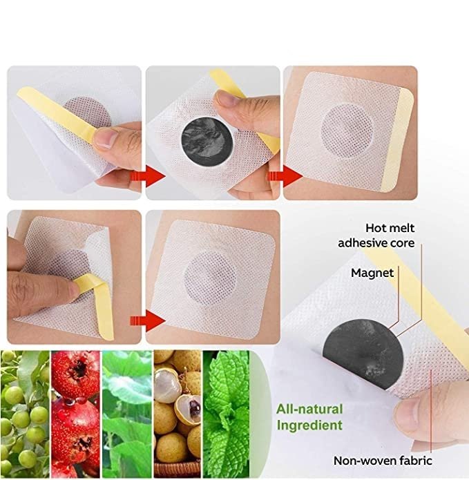 Slimming Patch - Magnetic Slimming Patch Diet Weight Loss Stickers Belly Button Patch - Gear Elevation