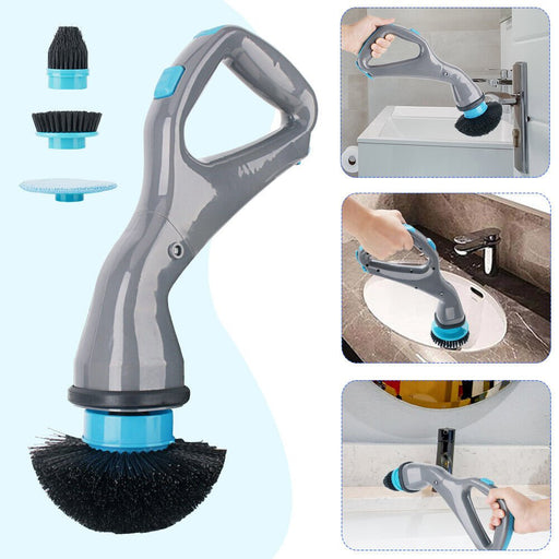 360° Electric Cleaning Brush - Handheld Electric Spin Power Cordless Scrubber - Gear Elevation