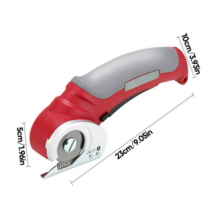 Cordless Versatile Cutter - Rotary Cutter with Self-sharpening Blade for Fabric Cloth Carpet Leather Felt