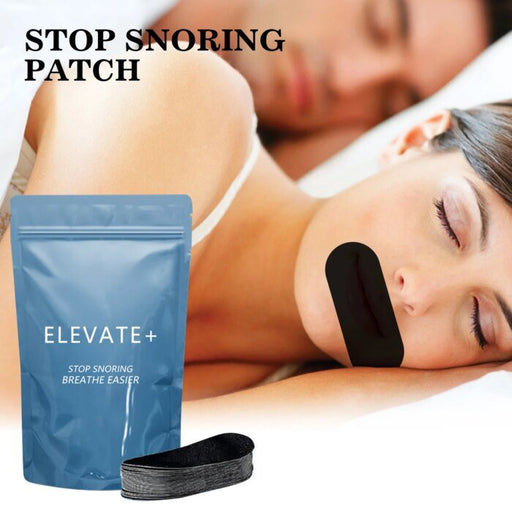 Anti-Snoring Patch Nose Breathing Correction - Mouth Orthosis Tape for Better Sleep - Works Instantly to Remove Snoring, for Men and Women - Gear Elevation