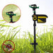 Automatic Motion-Activated Animal Repellent Garden Sprinkler - Animal Sensor Outdoor Lawn Yard Water Sprinkler - Gear Elevation