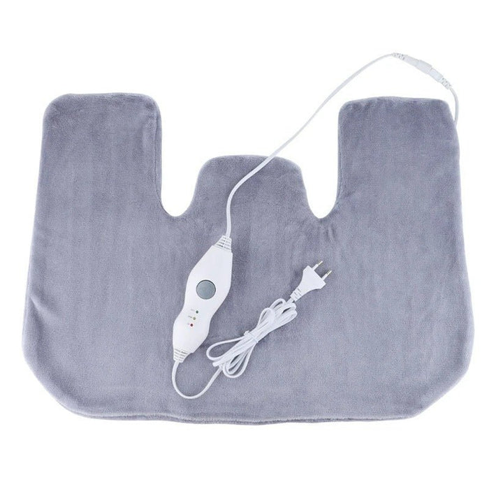 Back Neck & Shoulder Heat Wrap Pad - Electric Heating Pad Shoulder Heat Therapy Heater - Gear Elevation