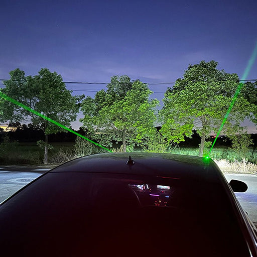 Car Beam Warning Light - Anti-fatigue Auto Laser Driving Strobe Light - Gear Elevation
