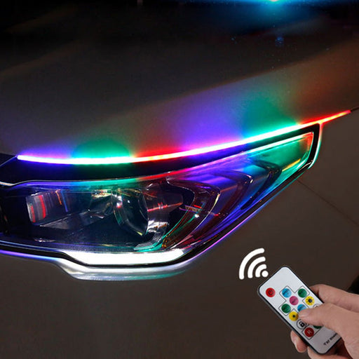 Car Headlight Strip - Automobile Headlight Surface Strip Lights Tube - Gear Elevation