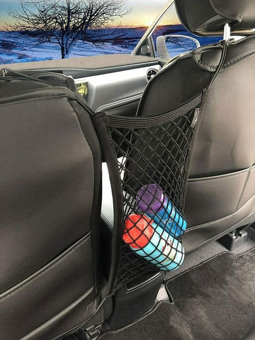 Car Storage - Universal Elastic Mesh Net Trunk Bag - Gear Elevation