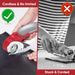 Cordless Versatile Cutter - Rotary Cutter with Self-sharpening Blade for Fabric Cloth Carpet Leather Felt - Gear Elevation