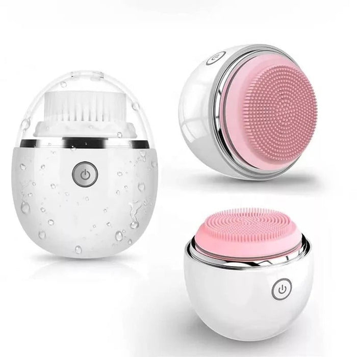 Electric Facial Cleanser Face Brush - Skin Care, Exfoliator, Beauty Egg Shape Brush - Gear Elevation