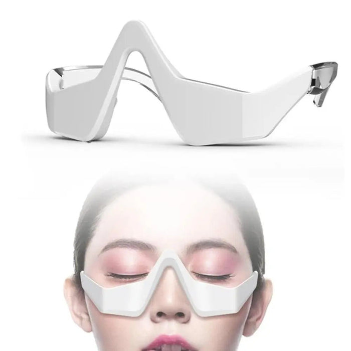 Electric Massage Eye Care Device - Light Eye Protection Frames Massager Removes Dark Spots Circles Bags and Wrinkles - Gear Elevation