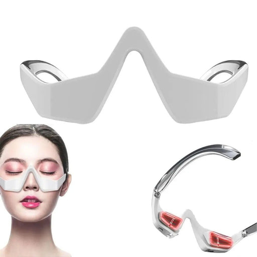 Electric Massage Eye Care Device - Light Eye Protection Frames Massager Removes Dark Spots Circles Bags and Wrinkles - Gear Elevation