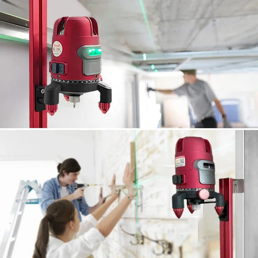 Fine-Tuning Bracket Laser Level Adapter - Stable Mounting Aluminum Alloy - Gear Elevation