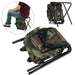 Foldable Stool Backpack - Portable Folding Camping Stool for Outdoor, Walking, Hiking, and Fishing - Gear Elevation