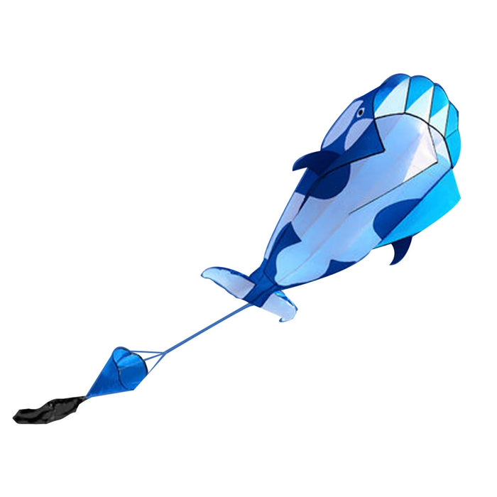 Frameless Dolphin Parafoil Kite - Summer Outdoor Fun Toys and Games for Kids - Gear Elevation