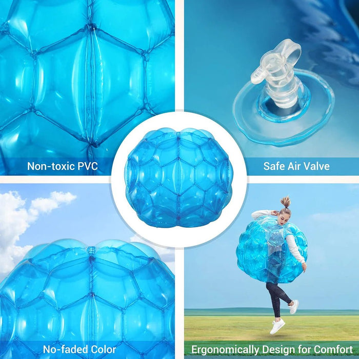 Inflatable Wearable Bubble Bumper Ball - Bubble Guard Sumo Bumper Balls - Gear Elevation