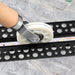 Led Strip Channel Roller Tool - U-Groove Wheels with Wooden Handle Quick Installation Tool for LED Strip - Gear Elevation