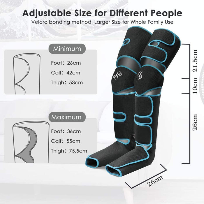 Leg Compression Therapy & Massager Wrap- Sports Leg Compression Sleeve