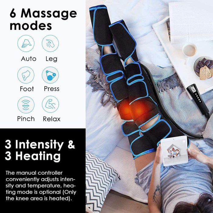 Benkompression og massageindpakning