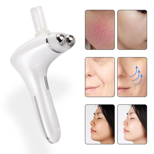 Multi-function Skin Beauty Instrument - Facial Steamer Microcurrent Skin Rejuvenation Face Lifting - Gear Elevation