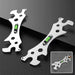 Multifunctional Wrench with Level - Universal Repair Wrench Bathroom Installation and Maintenance - Gear Elevation