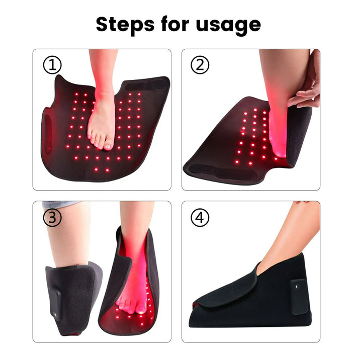 Red Light Foot and Ankle Therapy - Advanced Foot Pain Relief - Gear Elevation