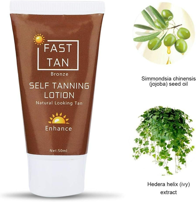 Self Tanner Indoor Tanning Lotion - Long Lasting Instant Tan Cream Body Lotion - Gear Elevation