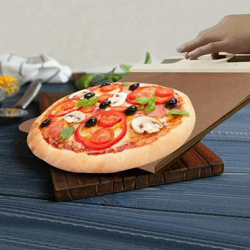 Sliding Pizza Peel - Easily Slide and Transfer Pizza with This Sliding Pizza Board Shovel - Gear Elevation