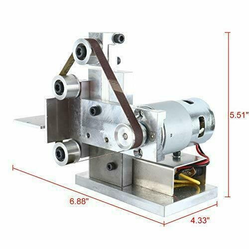 Small DIY Polishing Machine - Multifunctional Electric Belt Sander Polishing Tools - Gear Elevation