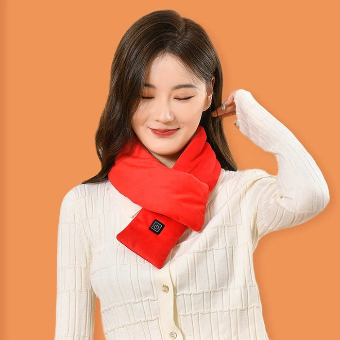 Smart Heating Winter Scarf - Heating Pad for Neck Pain &Stiffness Relief - Gear Elevation