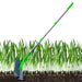 Thatch Rake - Efficient Steel Metal Lawn Grass Rake with Stainless Steel Handle - Gear Elevation