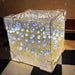 Tulip Cube Nightlight - Handmade Floral Mirror Decor - Gear Elevation