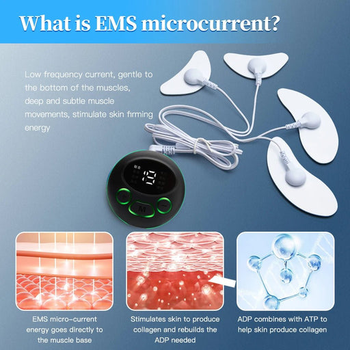 Ultimate Lift & Radiance Enhancer - Microcurrent Muscle Stimulator Facial Lifting Eye Device - Gear Elevation