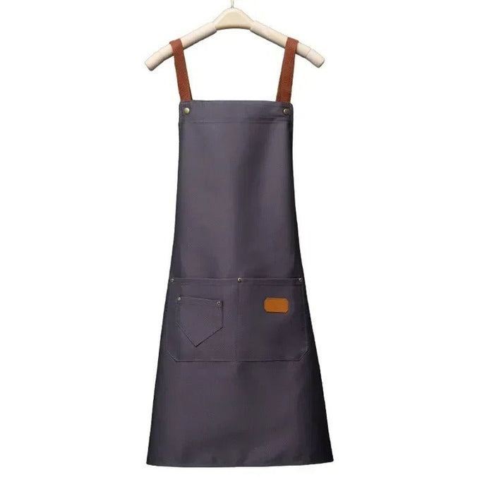 Unisex Fashion Kitchen Chef Work Apron - Ideal for for Grill Restaurant, Bar Shop, Cafes, Beauty Nails, and Studios Uniform - Gear Elevation