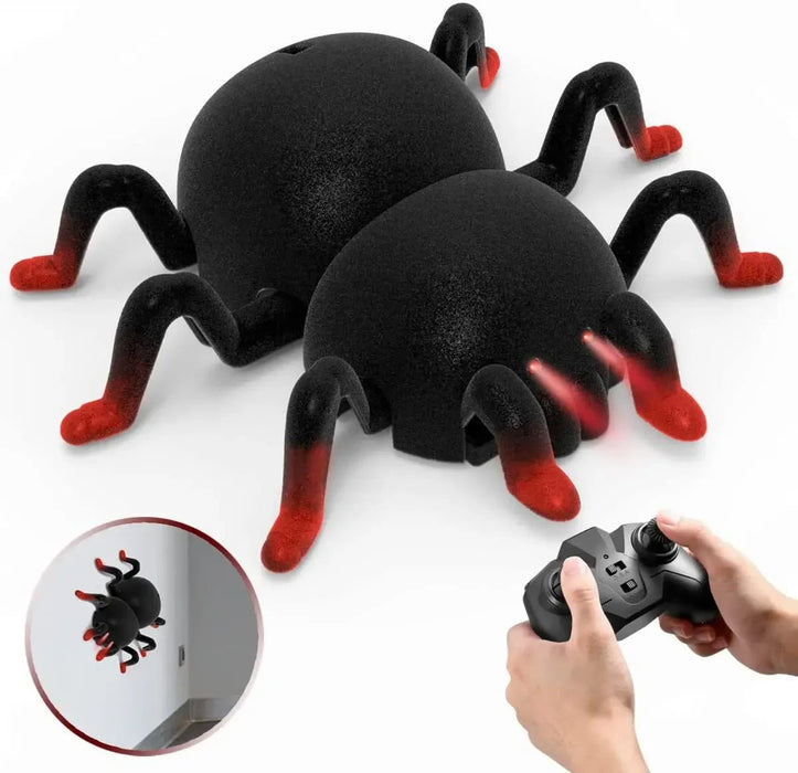 Wall Climbing RC Spider Kids Toy - Remote Control Spider Toy for Kids Ages 3 and Up - Gear Elevation