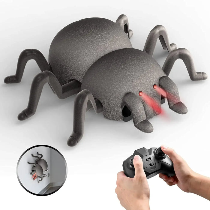 Wall Climbing RC Spider Kids Toy - Remote Control Spider Toy for Kids Ages 3 and Up - Gear Elevation