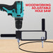 Woodworking Adjustable Hole Saw - Multifunctional Hole Cutter Diameter - Gear Elevation