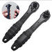 2 In 1 Drill Chuck Ratchet Spanner - Electric Drill Ratchet Wrench Hand Tool - Gear Elevation