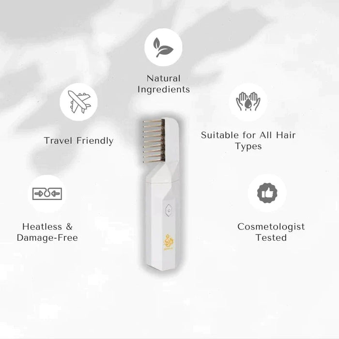 2-In-1 Hair Diffuser - Aroma Therapy Comb, Adding Fragrance to Hair Hand Massage and Comb Hair - Gear Elevation