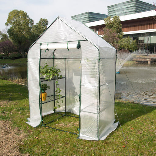 3 Tiers 6 Shelf Portable Greenhouse - Garden Shed Crops - Gear Elevation