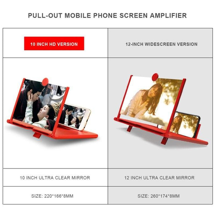 3D Mobile Phone Screen Magnifier with HD Display - Gear Elevation