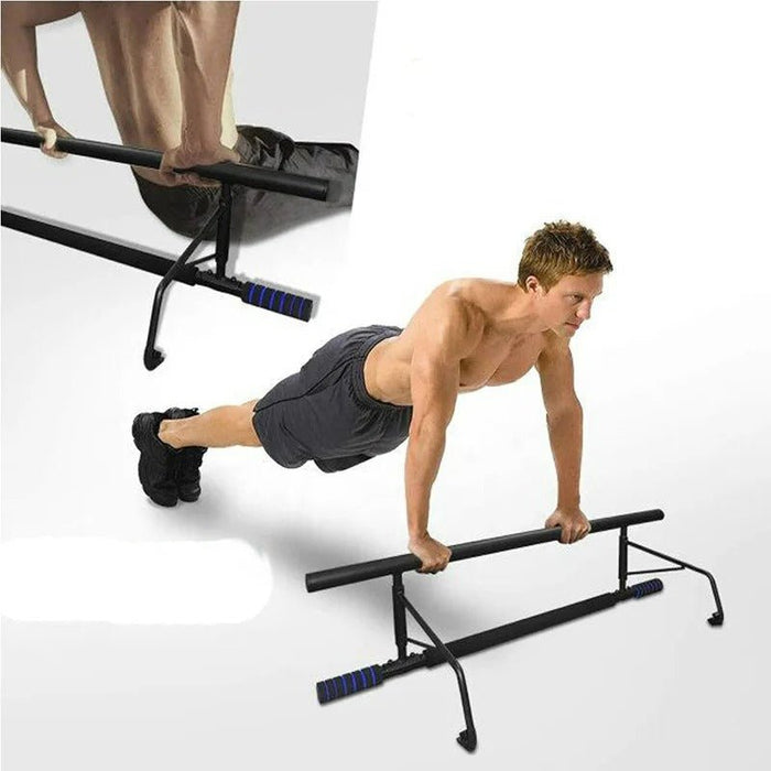 4 in 1 Doorway Trainer - Multi-Grip Pullup Bar with Smart Larger Hooks Technology - Gear Elevation