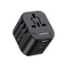 65W Dual Type C USB Universal Travel Charger - Fast Charging Global Travel Socket Converter - Gear Elevation