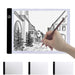 A4 LED Acrylic Drawing Board - Ultra Thin Dimmable Tracing Light Box - Gear Elevation