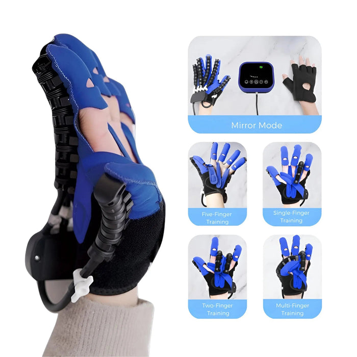 Advanced Rehabilitation Robot Gloves - Device Finger Exerciser For Stroke Patients - Gear Elevation