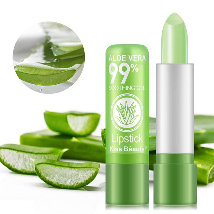 Aloe Vera Natural Lipstick Gloss - 12 pcs/set Moisturizing Long Lasting Lip Balm and Lip Tint - Gear Elevation