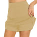 Anti-chafing Active Short - Soft Comfortable Women's Athletic Lightweight Skirts With Shorts Pockets - Gear Elevation