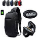 Anti-theft Cross Body Bag- Multifunction USB Backpack With 3-Digit Lock - Gear Elevation