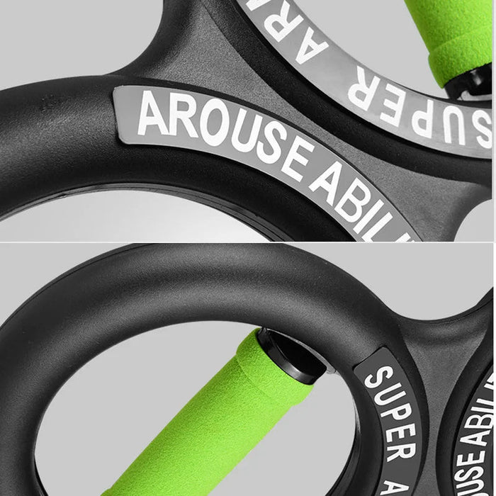 Arm Strength Exercise Tool 8 Shaped - Multifunction Hand Gripper Strength Trainer 10-20kg - Gear Elevation