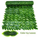 Artificial Privacy Leaf Fence Screen - Greenery for Outdoor Garden Yard Terrace Patio Balcony - Gear Elevation
